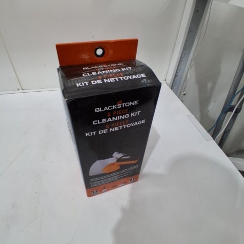 8PC BLACKSTONE PROFESSIONAL GRIDDLE CLEANING KIT - BLACK/SILVER/ORANGE (MODEL: CA-5376) image 3