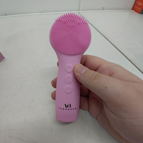VOGUENOW ULTRASONIC FACIAL CLEANSING BRUSH - PINK image 2