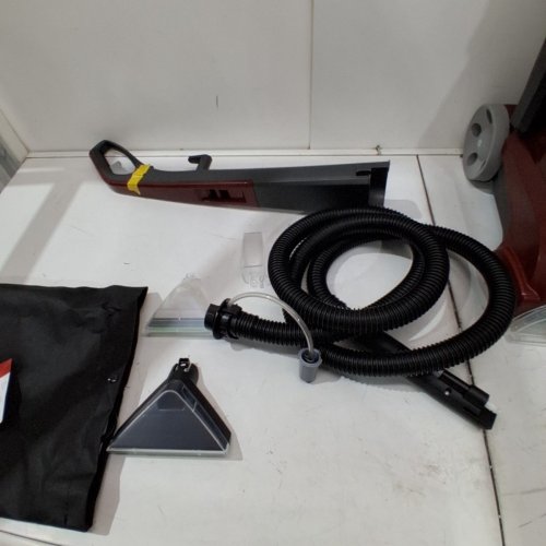 HOOVER POWERSCRUB DELUXE UPRIGHT CARPET CLEANER WITH SPIN SCRUB, MULTI‑DIRECTIONAL BRUSHES, DUAL‑TANK SYSTEM, HEAT FORCE RAPID‑DRY, AND AUTOMATIC DETERGENT MIXING - 20 FT CORD - (MODEL: FH50150VCD) image 6
