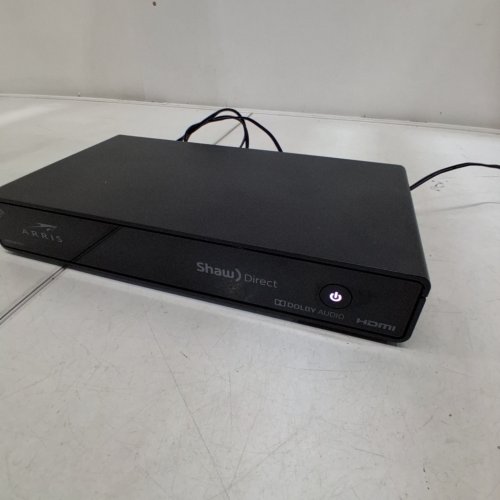 SHAW DIRECT ARRIS ESSENTIAL HD RECEIVER - 1080P AND 3D CAPABLE, UP TO 14 DAYS GUIDE INFORMATION, 8 USER PROFILES - BLACK (MODEL: DSRHD 800) image 2