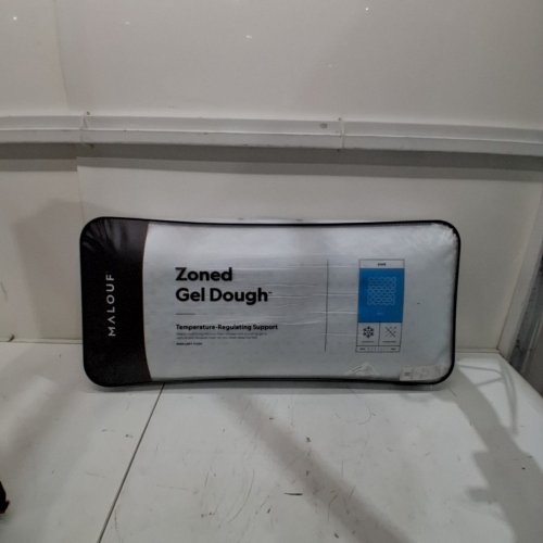 Z ZONED GEL DOUGH GEL-INFUSED MEMORY FOAM BED PILLOW - LOW LOFT - KING - (MODEL: ZZKKLPZG) image 2