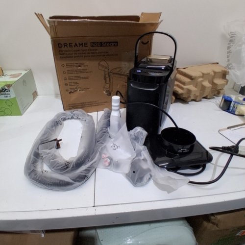 DREAME PORTABLE CARPET SPOT CLEANER - 120 V, 1600W WASH MODE, 1000W STEAM MODE - BLACK (MODEL: HNR27A) image 6