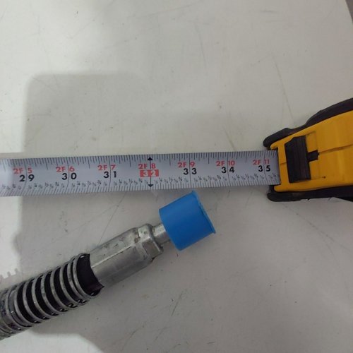 CAT HYDRAULIC HOSE ASSEMBLY - 35"; 27.5 MPA WP - BLACK (ITEM: 530-089-0100 01) image 4