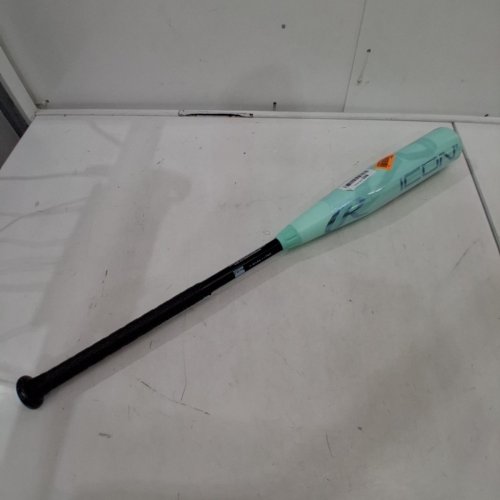 YOUTH RAWLINGS ICON USA BASEBALL BAT - 30" - 17OZ - TEAL/BLACK image 5