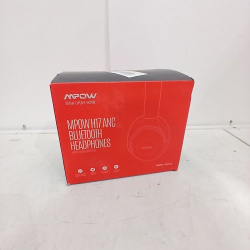 MPOW H17 ANC BLUETOOTH SOFT OVER THE EAR HEADPHONES WITH 3.5MM JACK - 45HR PLAYTIME (MODEL: BH381C) image 2