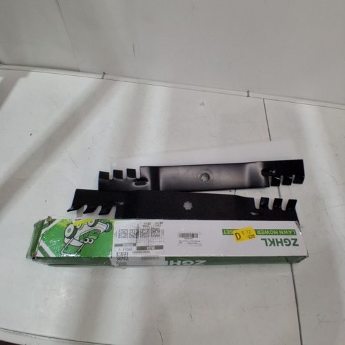 2PK ZGHKL HIGH LIFT MULCHING LAWN MOWER BLADES FIT 42" CUTTING DECKS, - 21 3/8" - BLACK (MODEL: GX22151) image 3