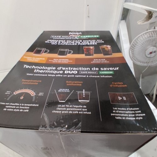 NINJA 2-IN-1 DUALBREW GROUNDS AND PODS SPECIALTY HOT AND COLD COFFEE SYSTEM - 12 CUP CARAFE - BLACK (MODEL: CFP101C) image 3