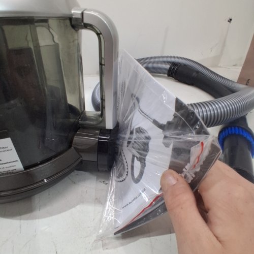 EUREKA BAGLESS CANISTER VACUUM - BLACK (MODEL: NEN180C) image 2