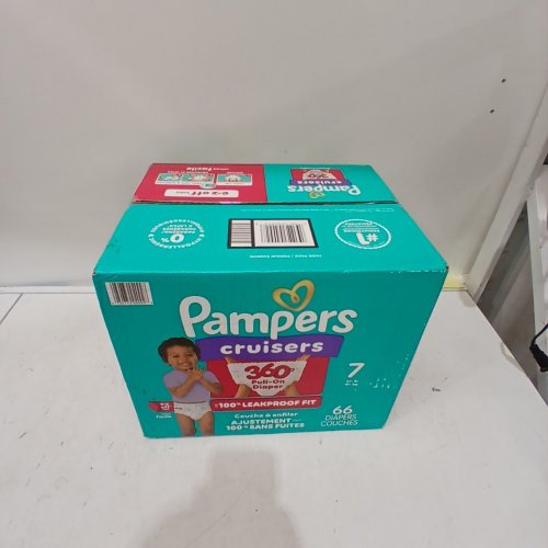 66PK PAMPERS CRUISERS 360° DIAPERS - SIZE 7 - MULTICOLOURED image 2