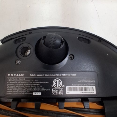 DREAME X50 ULTRA SMART ROBOT VACUUM/MOP COMBO WITH SELF-EMPTYING STATION - AUTO-WASH/REFILL & 3D MAPPING - APP/WIFI CONNECTIVITY - BLACK - (MODEL: ‎RLX85CE) image 11
