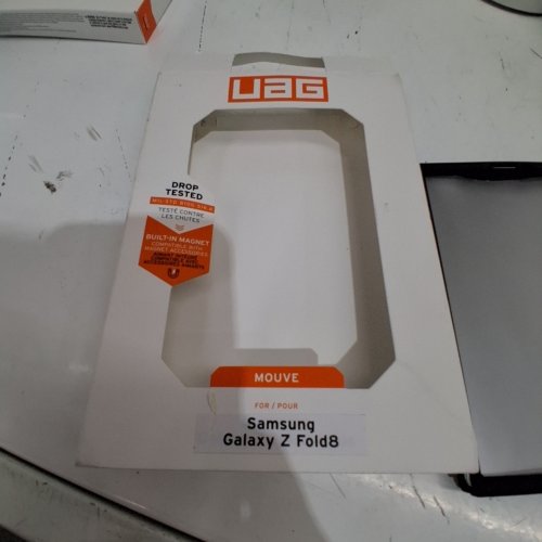 UAG URBAN ARMOR GEAR FOR SAMSUNG GALAXY Z FOLD 8 CASE - MOUVE - BLACK image 2