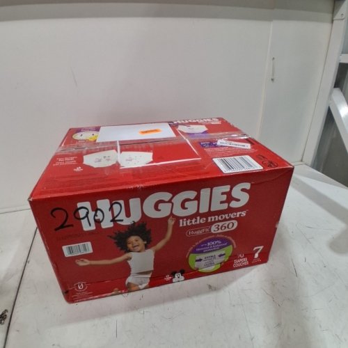 70PK HUGGIES LITTLE MOVERS HUGGFIT 360°- SIZE 7 image 3