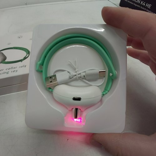 LASER PET COLLAR TOY, INTERACTIVE - GREEN (MODEL: T-883) image 2