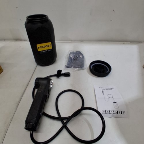 FCSJOST PORTABLE TRAVEL BIDET, 2.5L WATER TANK | 1800MAH BATTERY - BLACK (MODEL: JP121-PB-925C) image 3