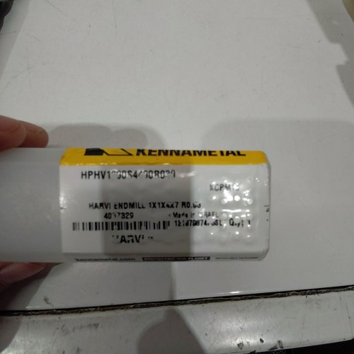 KENNAMETAL HARVI END MILL - 1" X 1" X 4" X 7" (MODEL: HPHV1000S4400R030) image 2