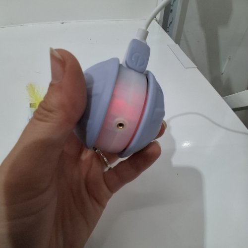 HEARTH&GEAR INTERACTIVE 360 PET TOY BALL - LAVENDER image 2