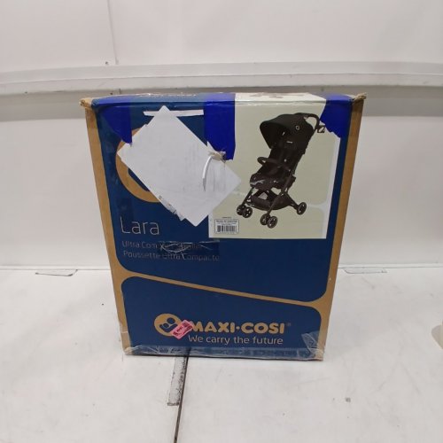 MAXI-COSI LARA ULTRA COMPACT FOLDABLE STROLLER - ESSENTIAL BLACK (MODEL: 01323CFNA) image 6