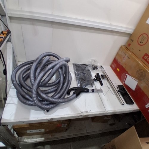 OVO CENTRAL VACUUM ACCESSORIES KIT - 40FT - GREY (MODEL: LV40DP-OVO) image 3