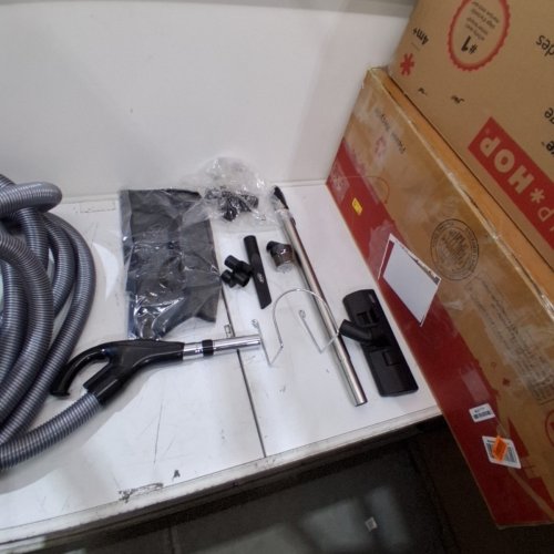 OVO CENTRAL VACUUM ACCESSORIES KIT - 40FT - GREY (MODEL: LV40DP-OVO) image 4