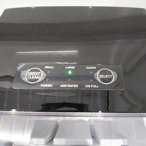 SWEETCRISPY COUNTERTOP ICE MAKER - 26LB - BLACK - (MODEL: ZBJ-PP10A-BK) image 2