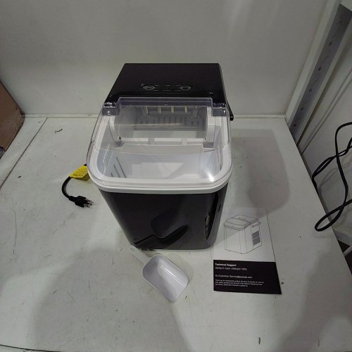 SWEETCRISPY COUNTERTOP ICE MAKER - 26LB - BLACK - (MODEL: ZBJ-PP10A-BK) image 3