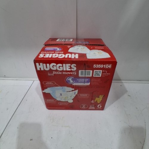 50PK HUGGIES LITTLE MOVERS DIAPERS, SIZE 6, OVER 35LBS image 3