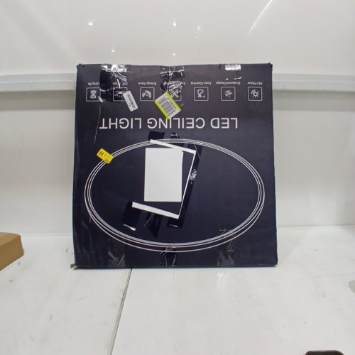 LED FLUSH MOUNT CEILING LIGHT - 56W, 3000 K/4500 K/6000 K, 100-130V - 24" - WHITE (MODEL: GT1026) image 6