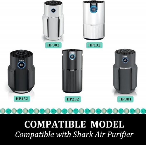 6PK REPLACEMENT ODOR NEUTRALIZER CARTRIDGES COMPATIBLE WITH SELECT SHARK VACUUM CLEANERS & AIR PURIFIERS - GREEN (CLASSIC FRESH SCENT) image 3