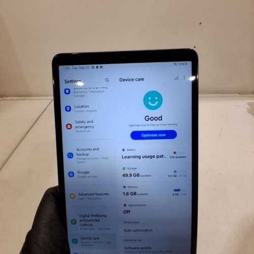 SAMSUNG GALAXY TAB A9 - 64GB - GRAPHITE (MODEL: SM-X110) image 6