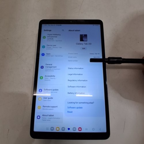 SAMSUNG GALAXY TAB A9 - 64GB - GRAPHITE (MODEL: SM-X110) image 8