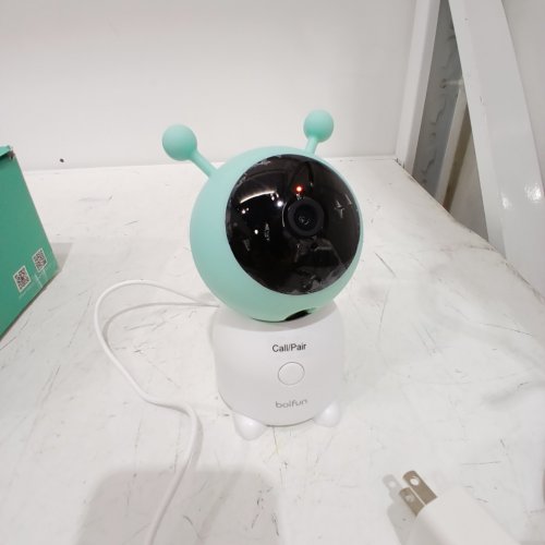 BOIFUN BABY VIDEO MONITOR - 5" DISPLAY, 360° CAMERA - GREEN, WHITE (MODEL: BABY 6T) image 2
