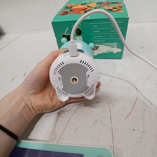 BOIFUN BABY VIDEO MONITOR - 5" DISPLAY, 360° CAMERA - GREEN, WHITE (MODEL: BABY 6T) image 6