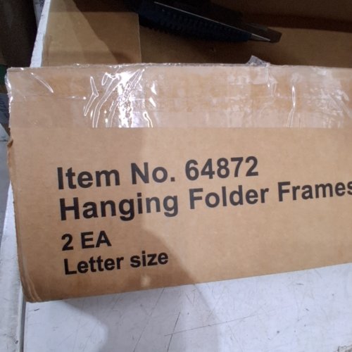2PK SMEAD HANGING METAL FOLDER FRAMES - (MODEL: 64872) image 2