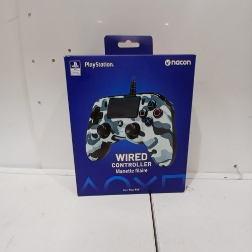 NACON OFFICIALLY LICENSED WIRED CONTROLLER FOR PLAYSTATION 4 - GREY CAMO (MODEL: BB4469) image 5