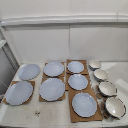 11PCPC PFALTZGRAFF ECO FRIENDLY VERSATILE DECORATIVE DINNERWARE SET - SERAPHINA BLUE (MODEL: PF12SERAPHINAB) image 2