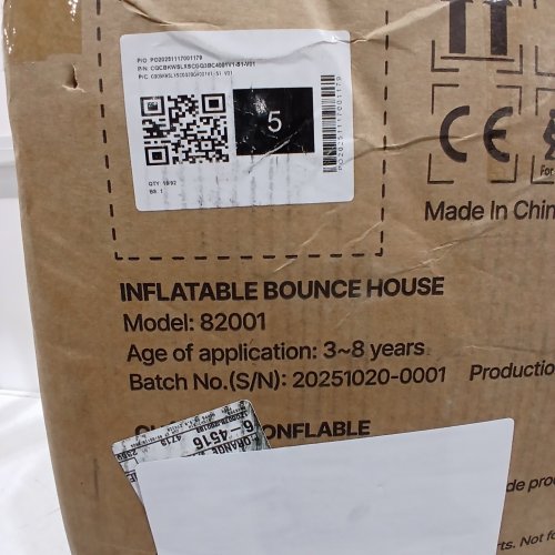 INFLATABLE WATER SLIDE BOUNCER CASTLE WITH BOUNCES ZONE CLIMBING WALL SPLASH POOL & WATER RING TOSS BOUNCE HOUSE (MODEL: 82001) image 2