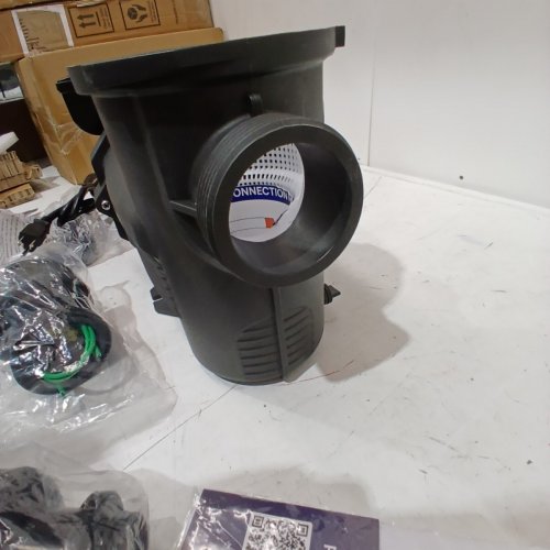AQUASTRONG ABOVE/INGROUND SINGLE SPEED SELF PRIMING HIGH FLOW POOL PUMP - 8100GPH - 1.5HP - BLACK/BLUE (MODEL: PSP200) image 7