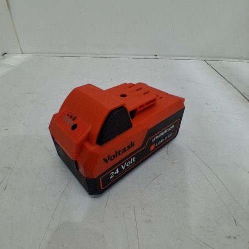 VOLTASK LITHIUM-ION BATTERY FOR CORDLESS SNOW SHOVEL (BATTERY ONLY) - 24V - 4.0AH - ORANGE (MODLE: B-20-4) image 3