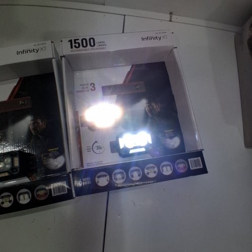3PK INFINITY X1 RECHARGEABLE HEADLAMPS WITH 6 LIGHT MODES - 1500 LM - BLACK/GREY (MODEL: 1938038) image 3