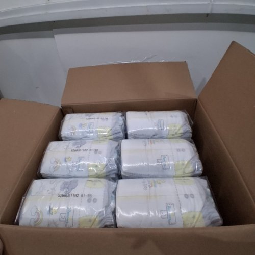 186PK PAMPERS SWADDLERS DISPOSABLE DIAPERS - SIZE 2 image 2