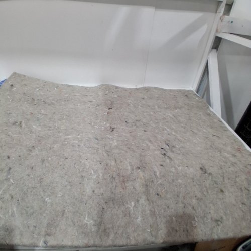 MOHAWK HOME ULTRA PREMIUM 100% RECYCLED FELT NON SLIP RUG PAD - 1/4" THICK - 6FT X 46" - GREY (MODEL#:DR005/999) image 2