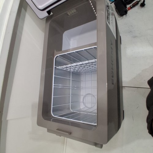 EUHOMY ELECTRIC COOLER CAR REFRIGERATOR WITH BLUETOOTH APP CONTROL - 12V/24V DC - 47QT - BLACK/GREY - (MODEL: CF-45)) image 4