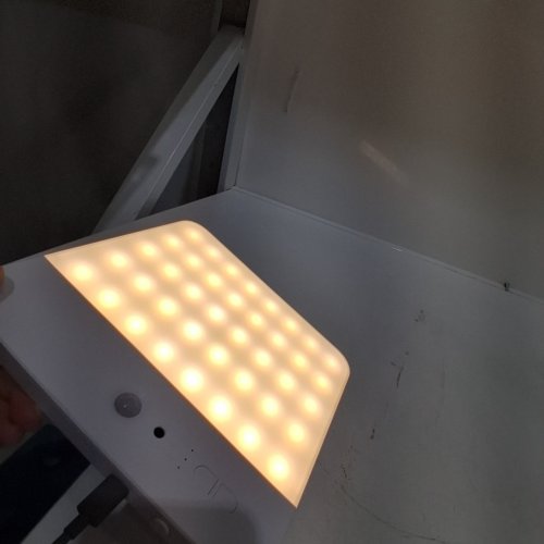 FULEN LED MOTION SENSOR CEILING LIGHT WITH MAGNETIC ATTACHMENTS - 3 LIGHT TEMPERATURES - WHITE image 2