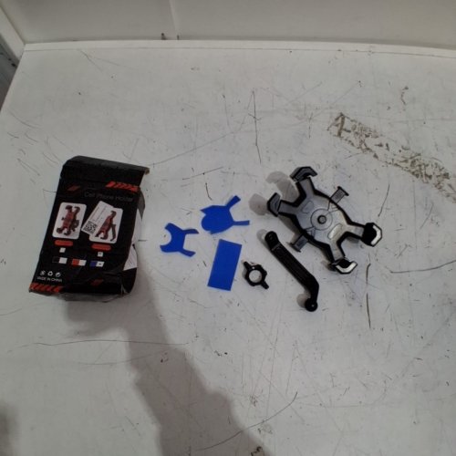 K-131 REAR VIEW STYLE PHONE MOUNT - UNIVERSAL FIT FOR BIKES/MOUNTAIN BIKES - BLUE/BLACK (MODEL : 09081619971937) image 2