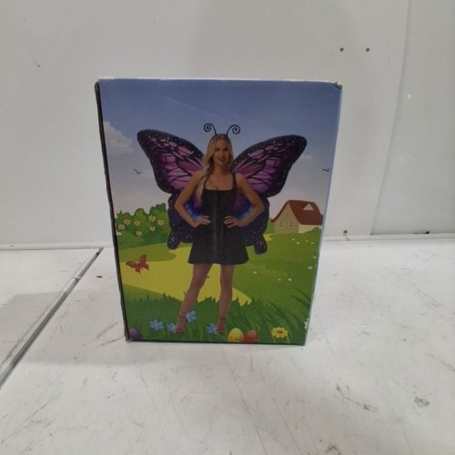 XYJKIDSES INFLATABLE BUTTERFLY WINGS COSTUME - PURPLE/PINK image 3