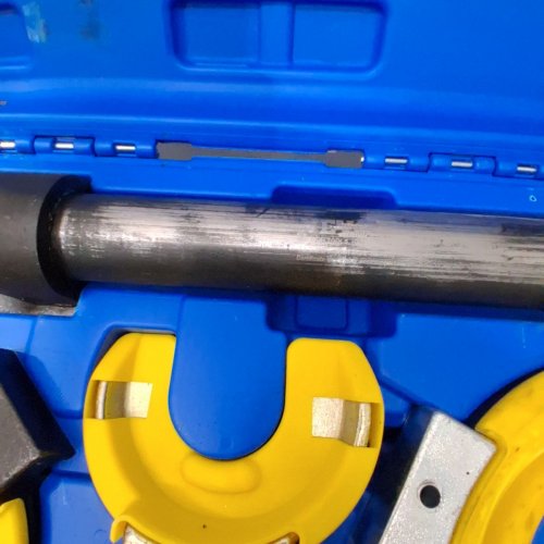 STRUT SPRING COMPRESSOR SET - 9921LBS/4500KG LOAD CAPACITY - BLUE/YELLOW (MODEL: XC4027A) image 4