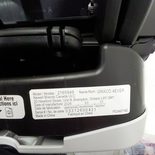 GRACO 4EVER 4-IN-1 CAR SEAT WITH RAPID REMOVE COVER IN LOFTON (MODEL:2165949) image 2