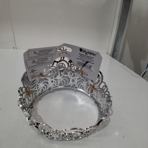 GIRLS DISGUISE COSTUME GLINDA'S TIARA - SILVER image 3
