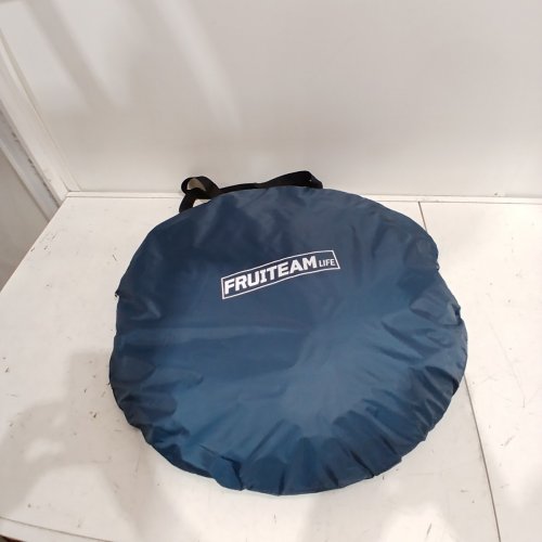 FRUITEAM POP UP PORTABLE PRIVACY CHANGING /SHOWER TENT - 47" X 47" X 76" - BLUE/YELLOW image 3
