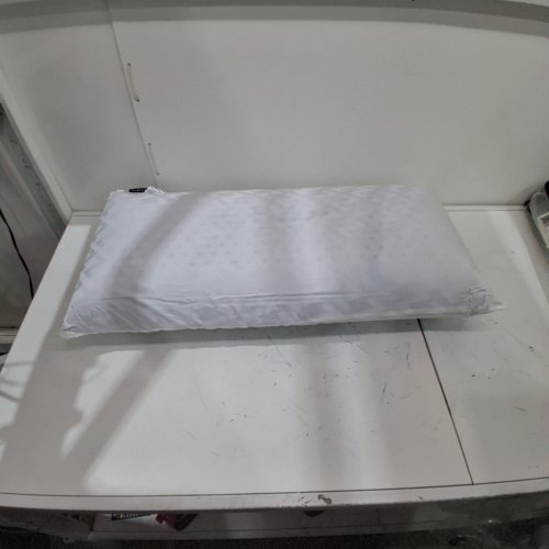 MALOUF ZONED GEL DOUGH PILLOW - KING - WHITE image 2